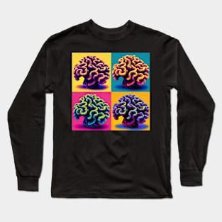 Pop Fox Coral - Cool Underwater Long Sleeve T-Shirt